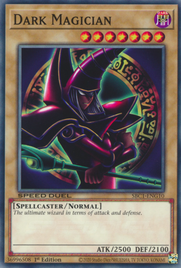 Dark Magician - SBC1-ENG10 - Common 1st Edition