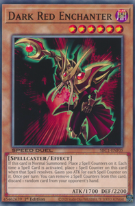 Dark Red Enchanter - SBC1-ENF05 - Common 1st Edition