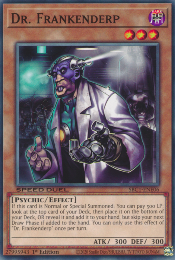Dr. Frankenderp - SBC1-ENE06 - Common 1st Edition