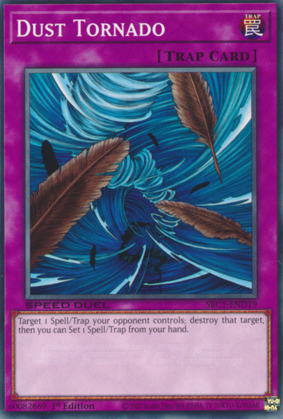 Dust Tornado - SBC1-END19 - Common 1st Edition