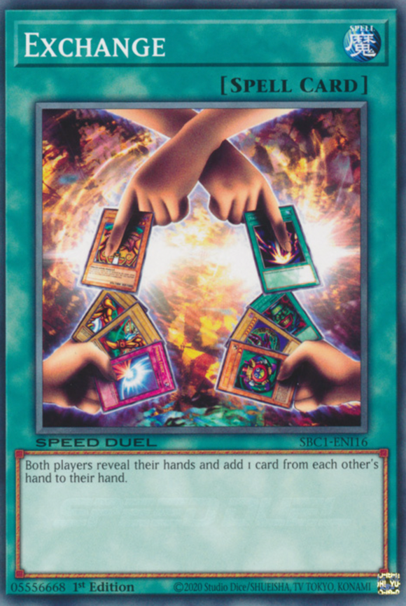 Exchange - SBC1-ENI16 - Common 1st Edition