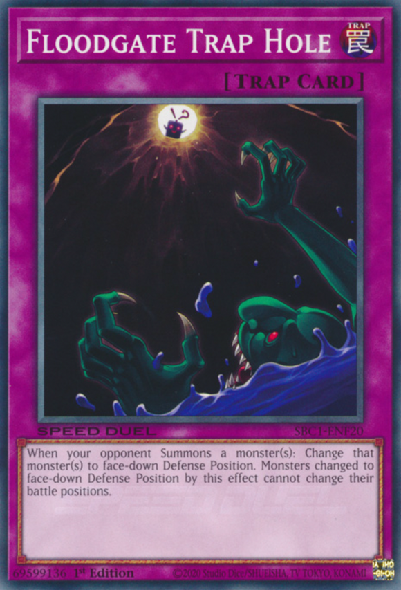 Floodgate Trap Hole - SBC1-ENF20 - Common 1st Edition