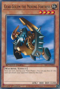 Gear Golem the Moving Fortress - SBC1-ENF02 - Common 1st Edition