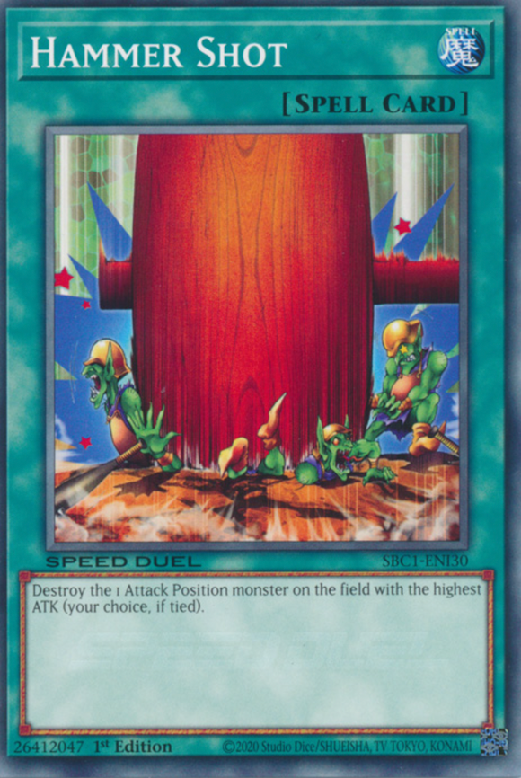 Hammer Shot - SBC1-ENI30 - Common 1st Edition