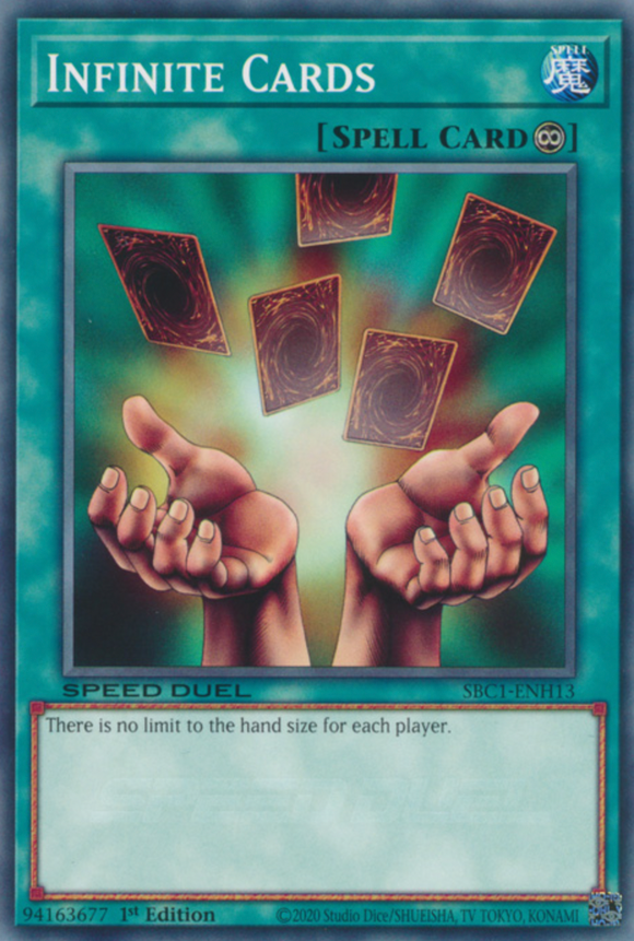 Infinite Cards - SBC1-ENH13 - Common 1st Edition