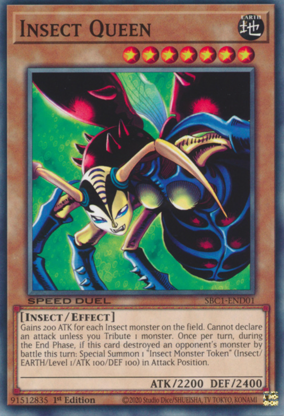 Insect Queen - SBC1-END01 - Common 1st Edition