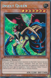 Insect Queen - SBC1-END01 - Secret Rare 1st Edition