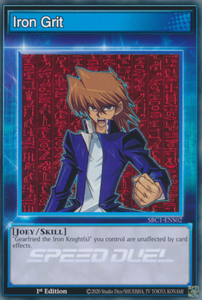 Iron Grit - SBC1-ENS02 - Common 1st Edition