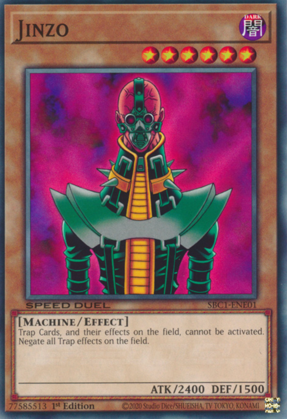 Jinzo - SBC1-ENE01 - Common 1st Edition