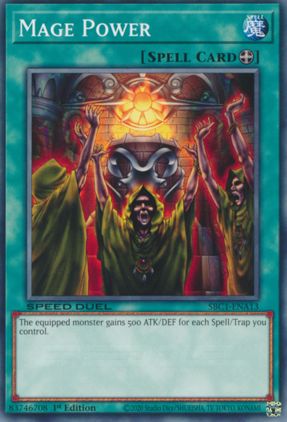 Mage Power - SBC1-ENA13 - Common 1st Edition