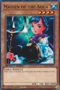 Maiden of the Aqua - SBC1-ENC07 - Common 1st Edition