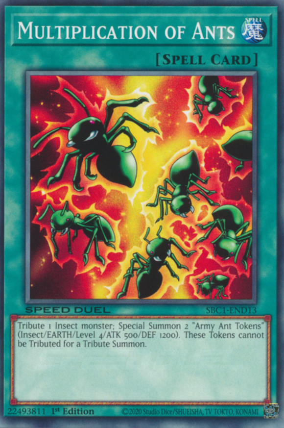Multiplication of Ants - SBC1-END13 - Common 1st Edition