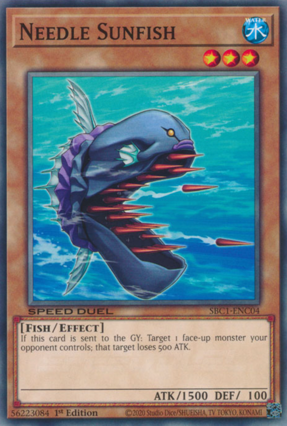 Needle Sunfish - SBC1-ENC04 - Common 1st Edition