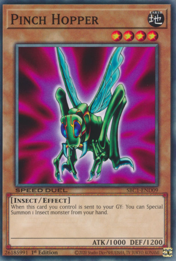 Pinch Hopper - SBC1-END09 - Common 1st Edition