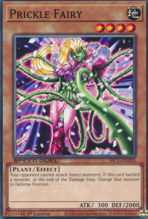 Prickle Fairy - SBC1-END05 - Common 1st Edition