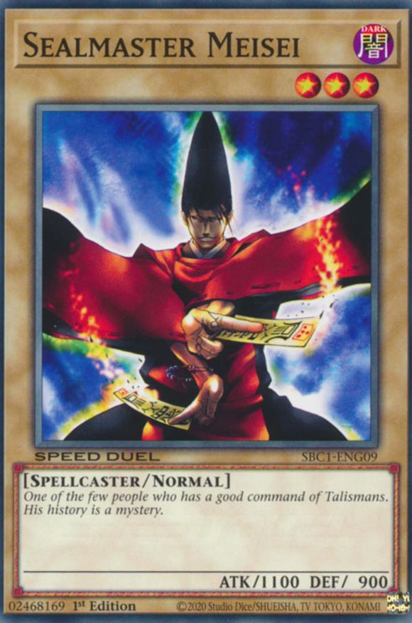 Sealmaster Meisei - SBC1-ENG09 - Common 1st Edition