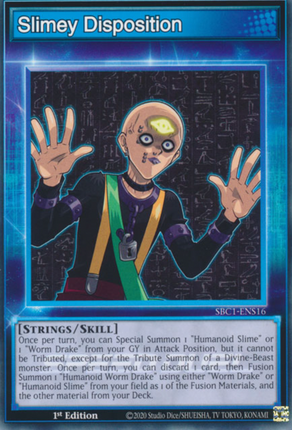 Slimey Disposition - SBC1-ENS16 - Common 1st Edition