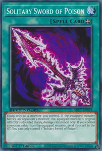 Solitary Sword of Poison - SBC1-ENA14 - Common 1st Edition