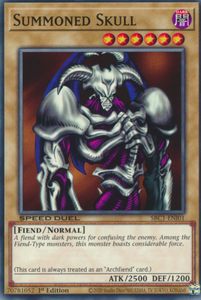 Summoned Skull - SBC1-ENI01 - Common 1st Edition