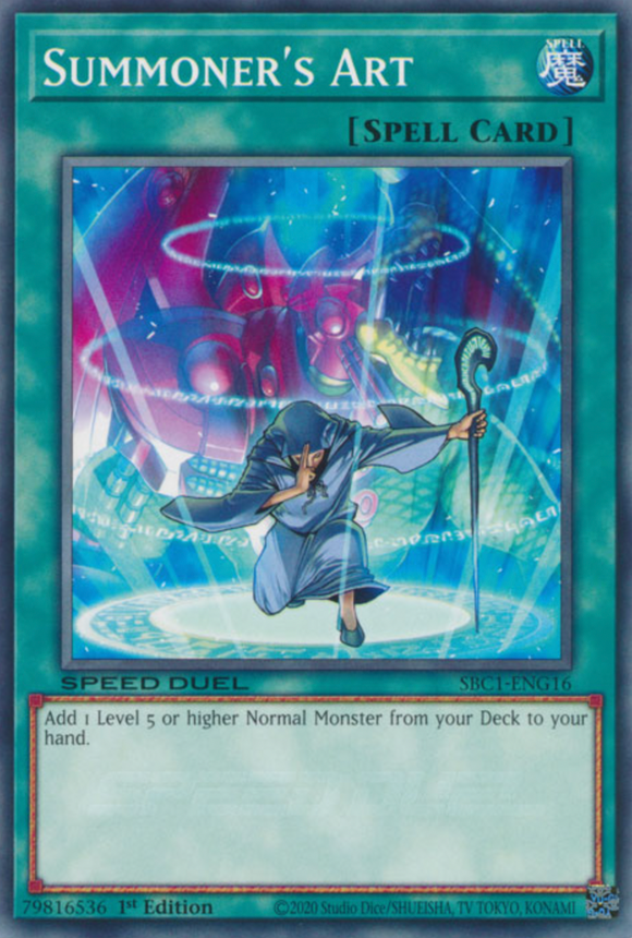 Summoner's Art - SBC1-ENG16 - Common 1st Edition