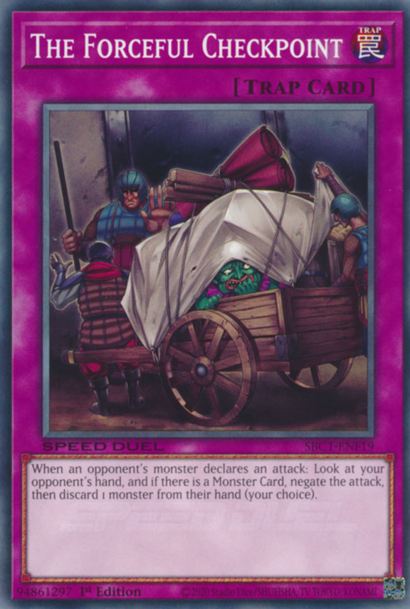 The Forceful Checkpoint - SBC1-ENF19 - Common 1st Edition