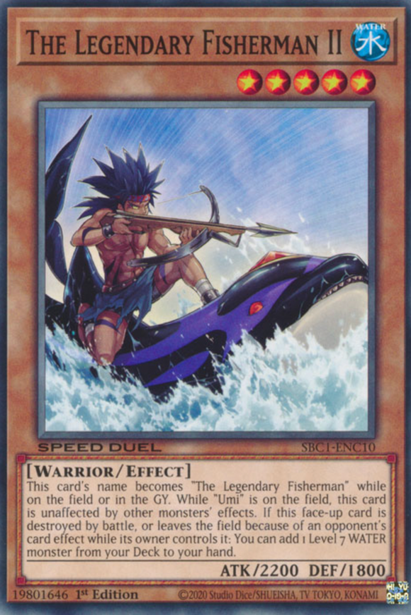 The Legendary Fisherman II - SBC1-ENC10 - Common 1st Edition