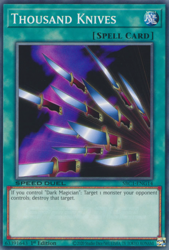 Thousand Knives - SBC1-ENG14 - Common 1st Edition