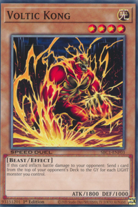 Voltic Kong - SBC1-ENF03 - Common 1st Edition