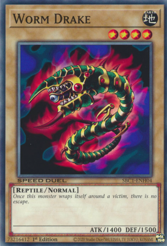 Worm Drake - SBC1-ENH04 - Common 1st Edition