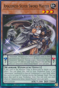 Amazoness Silver Sword Master - MP23-EN220 - Common 1st Edition