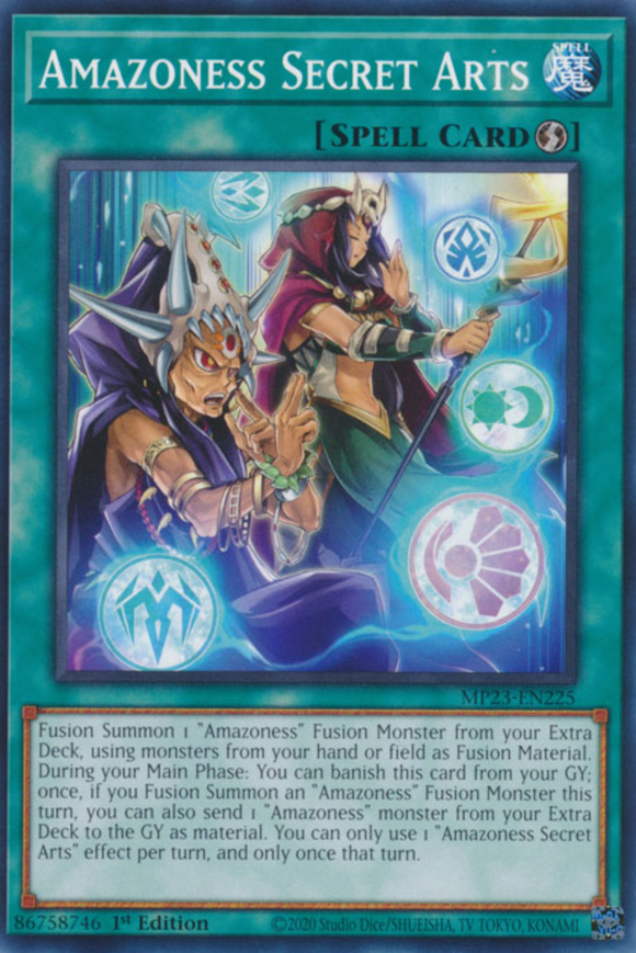 Amazoness Secret Arts - MP23-EN225 - Common 1st Edition