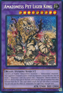 Amazoness Pet Liger King - MP23-EN224 - Prismatic Secret Rare 1st Edition