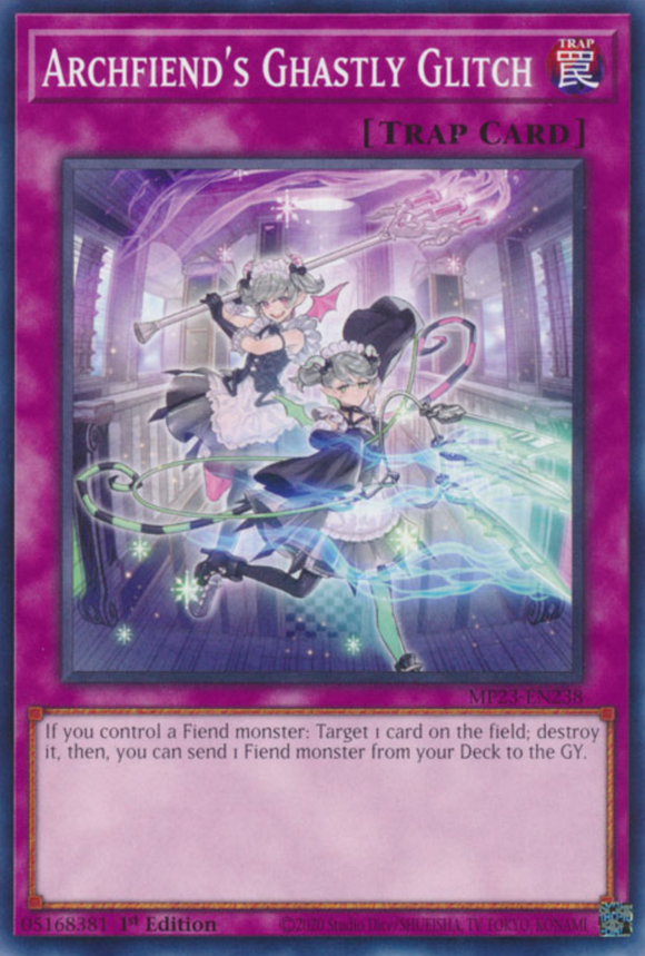 Archfiend's Ghastly Glitch - MP23-EN238 - Common 1st Edition