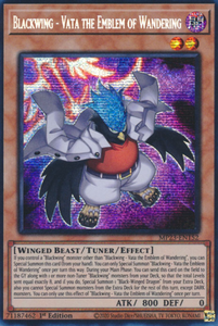 Blackwing - Vata the Emblem of Wandering - MP23-EN152 - Secret Rare 1st Edition
