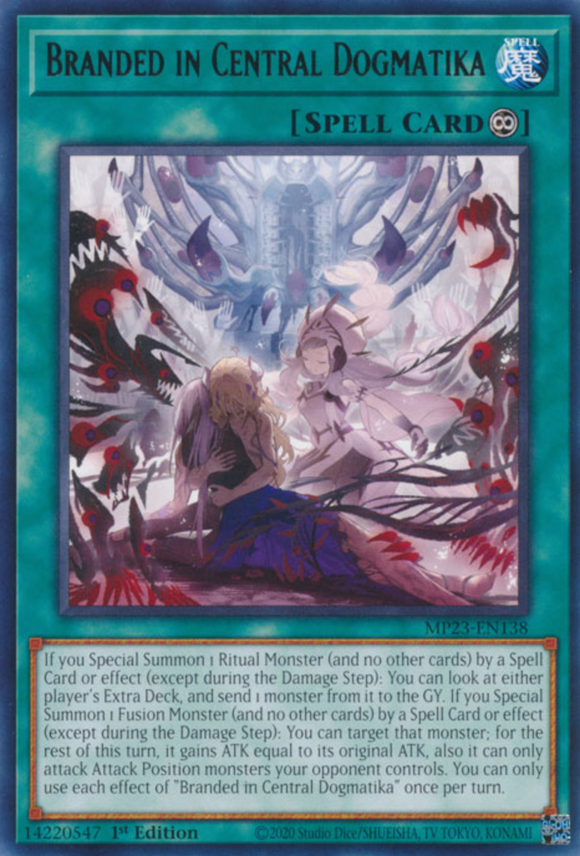Branded in Central Dogmatika - MP23-EN138 - Rare 1st Edition