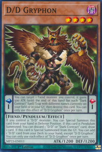 D/D Gryphon - MP23-EN011 - Common 1st Edition