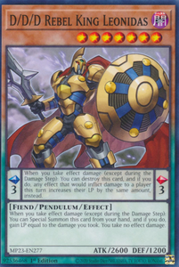 D/D/D Rebel King Leonidas - MP23-EN277 - Common 1st Edition