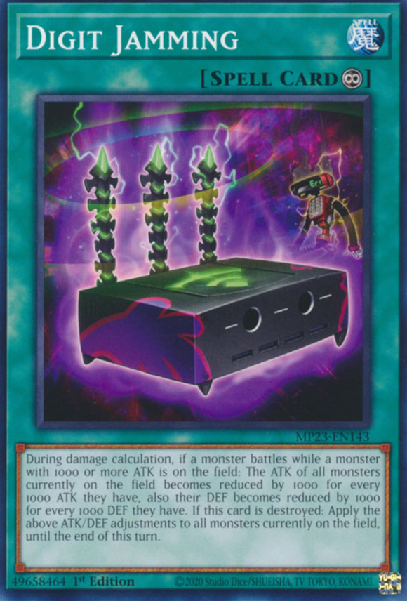 Digit Jamming - MP23-EN143 - Common 1st Edition