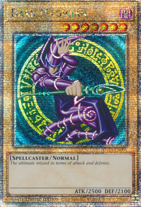Dark Magician - TN23-EN001 - Quarter Century Rare 1st Edition