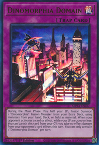 Dinomorphia Domain - MP23-EN037 - Ultra Rare 1st Edition
