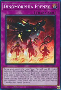 Dinomorphia Frenzy - MP23-EN107 - Super Rare 1st Edition