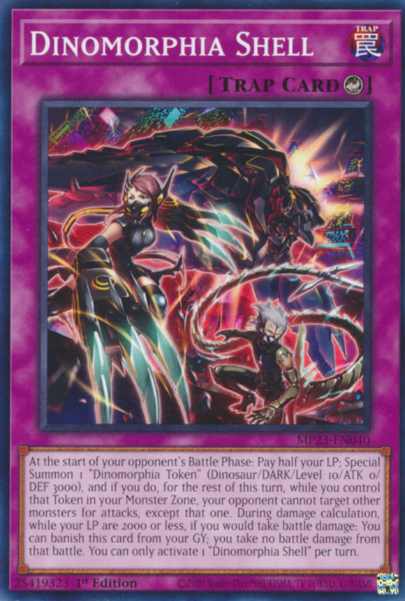 Dinomorphia Shell - MP23-EN040 - Common 1st Edition