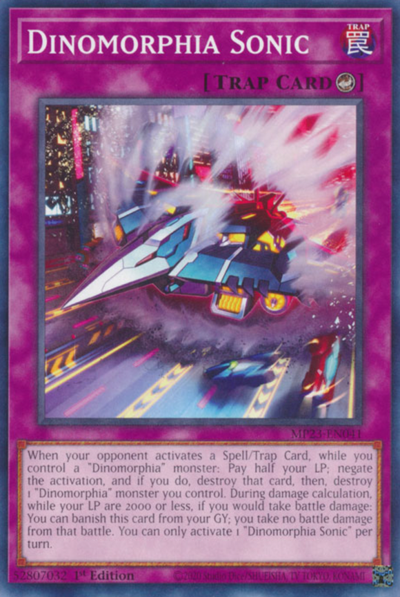 Dinomorphia Sonic - MP23-EN041 - Common 1st Edition