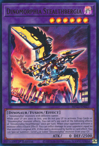 Dinomorphia Stealthbergia - MP23-EN021 - Ultra Rare 1st Edition