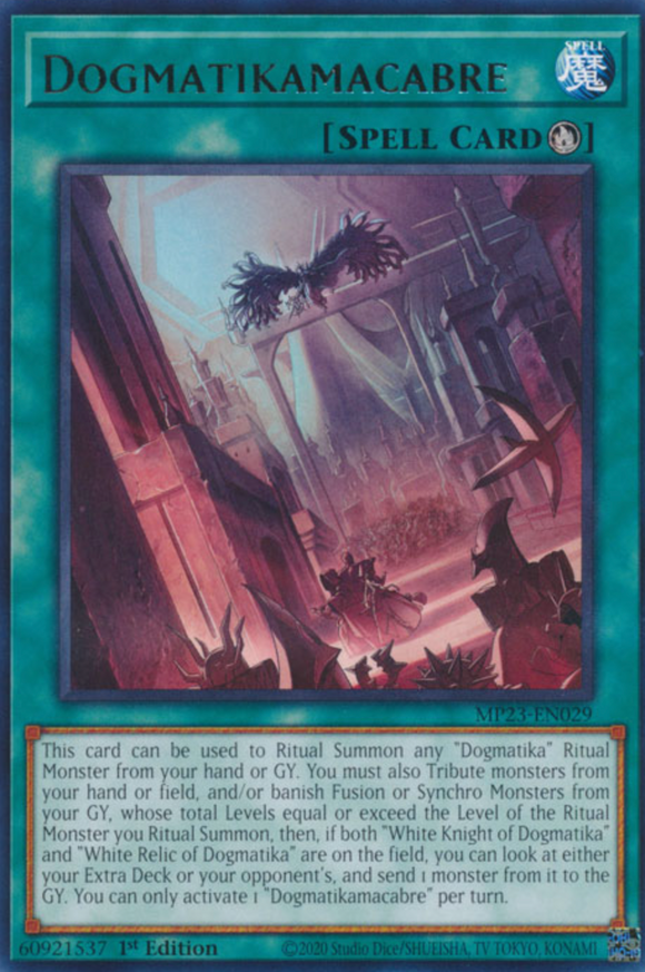 Dogmatikamacabre - MP23-EN029 - Rare 1st Edition