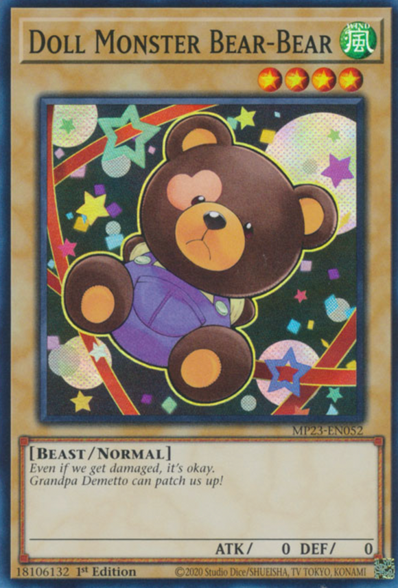 Doll Monster Bear-Bear - MP23-EN052 - Super Rare 1st Edition