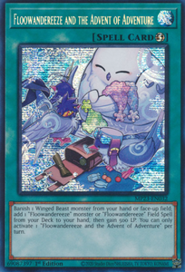Floowandereeze and the Advent of Adventure - MP23-EN032 - Secret Rare 1st Edition