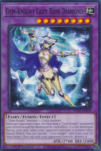 Gem-Knight Lady Rose Diamond - MP23-EN134 - Common 1st Edition