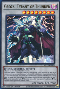Groza, Tyrant of Thunder - MP23-EN055 - Ultra Rare 1st Edition