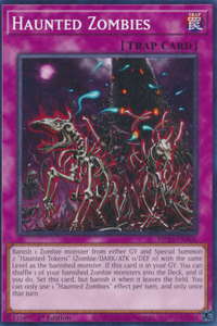 Haunted Zombies - MP23-EN106 - Common 1st Edition
